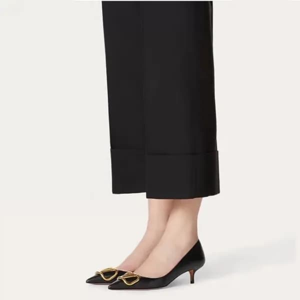 발렌티노 여성 블랙 구두 - Valentino Womens Black Shoes - va4… - 1