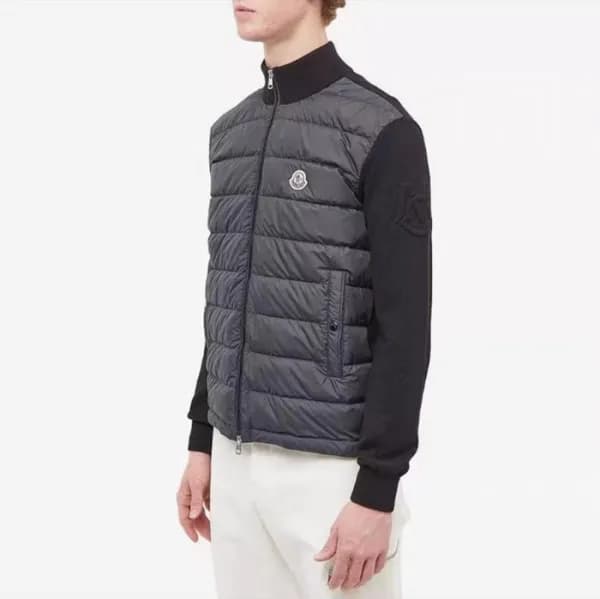 몽클레어 남성 블랙 다운 자켓 - Moncler Mens Black Down Jackets… - 1