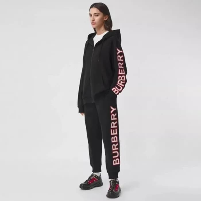 버버리 여성 캐쥬얼 블랙 츄리닝 - Burberry Womens Black Trainin…