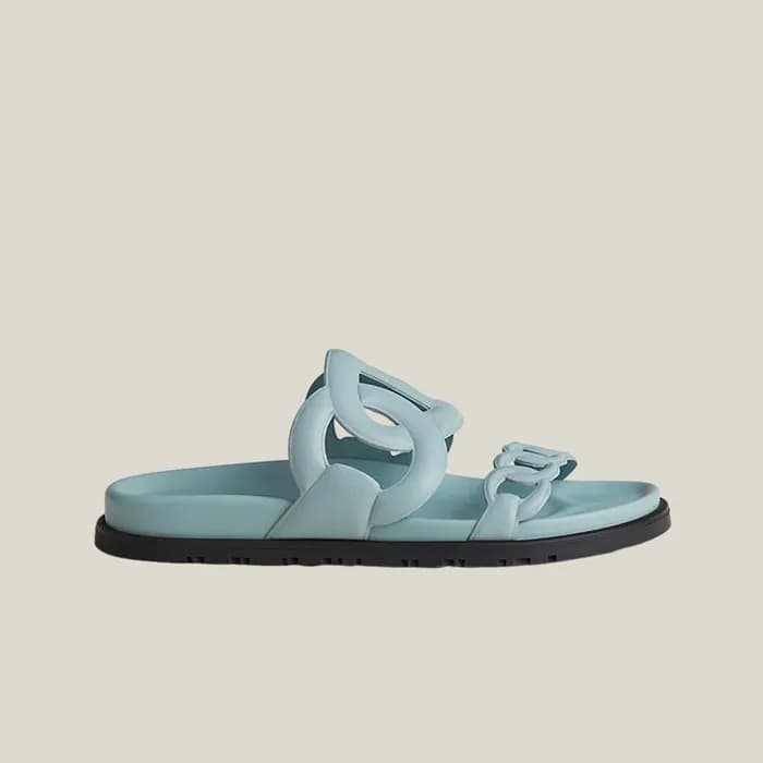 에르메스 여성 엑스트라 시프레 나파 앤 버트 샌들 【매장-200만원대】 - Hermes W… - 1