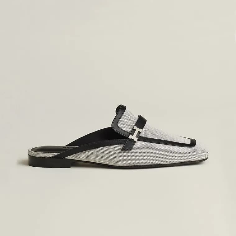 에르메스 그루피 뮬 샌들 【매장-220만원대】 - Hermes Womens Gray Mul… - 1
