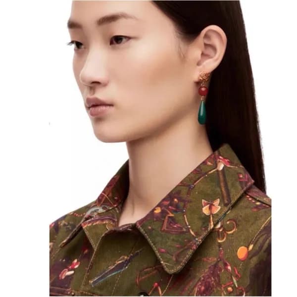 로에베 여성 골드 귀걸이 - Loewe Womens Gold Earring - acc476… - 1