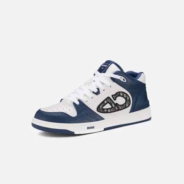 디올 남/녀 네이비 스니커즈 - Dior Unisex Navy Sneakers - di87… - 1