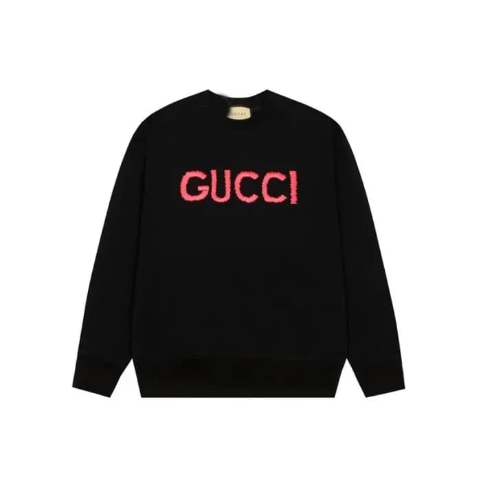 구찌 남성 베이직 블랙 맨투맨 - Gucci Mens Black Tshirts - gu11… - 1