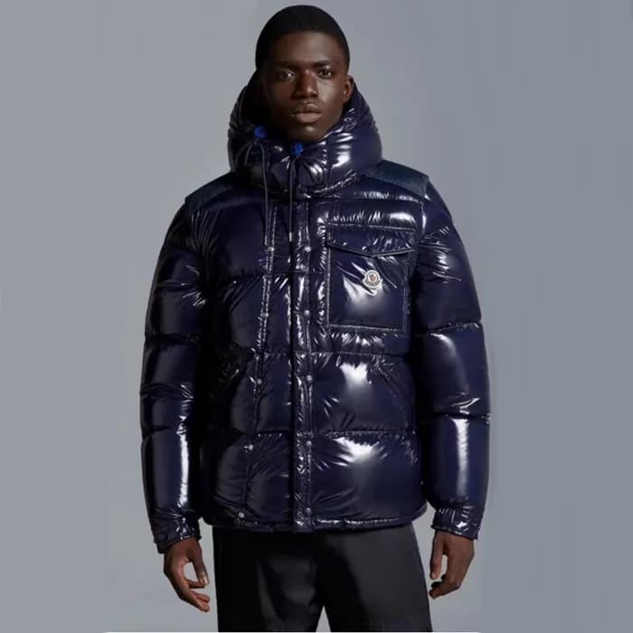 몽클레어 남성 덕다운 네이비 패딩 - Moncler Mens Navy Padding - m… - 1