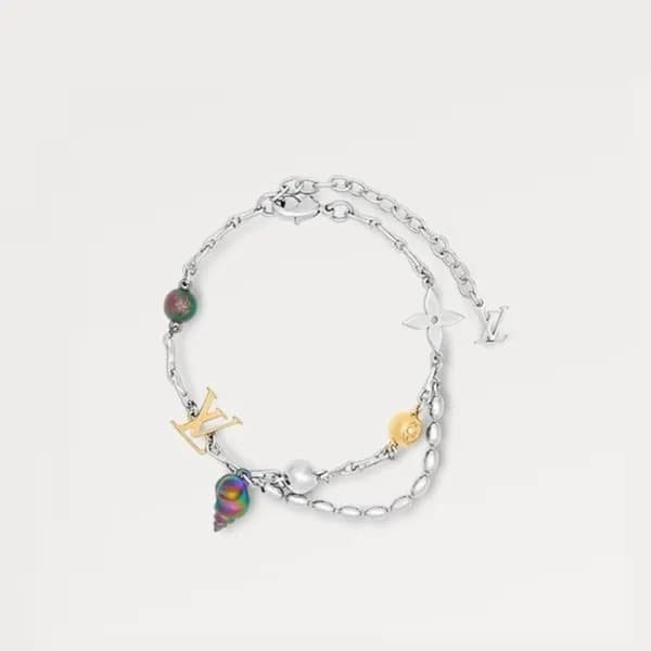 루이비통 여성 골드 팔찌 - Louis vuitton Womens Gold Bangle -… - 1