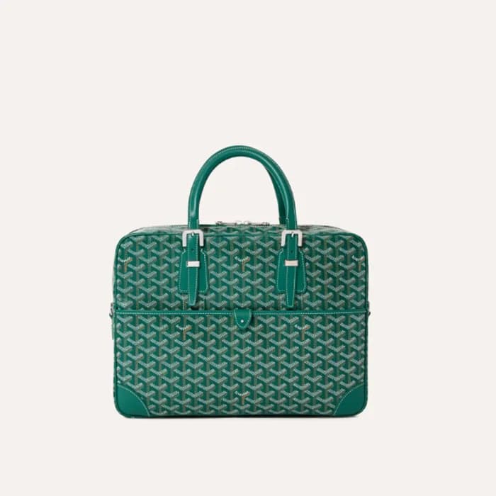 고야드 남성 그린 암바사드 PM 서류가방 - Goyard Mens Ambassade PM … - 1