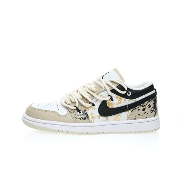 나이키 x Air Jordan 남/녀 베이지 스니커즈 - Nike Unisex Beige … - 1