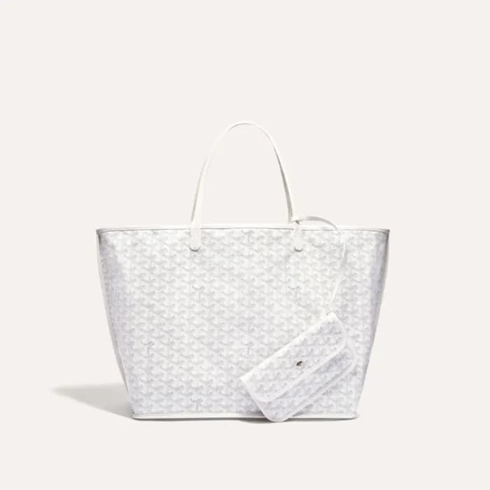 고야드 남/녀 화이트 앙주 백 GM - Goyard Unisex Anjou Bag GM -… - 1
