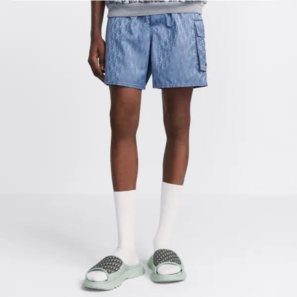 디올 남성 블루 반바지 - Dior Mens Blue Half-pants - dic1016… - 1