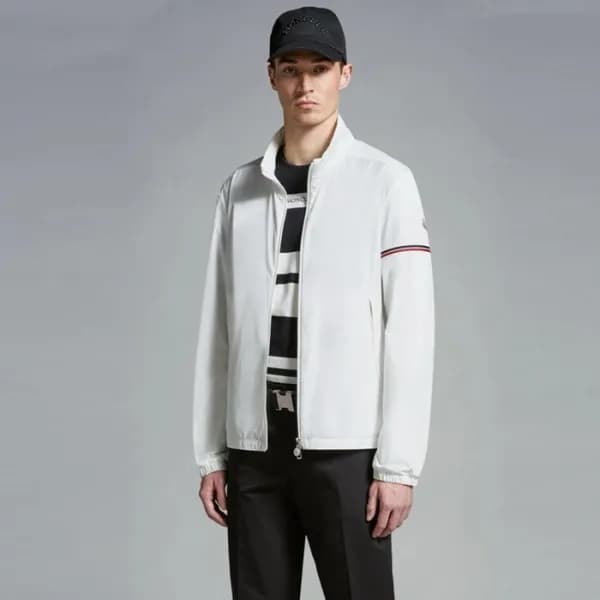 몽클레어 남성 화이트 자켓 - Moncler Mens White Jackets - moc2… - 1