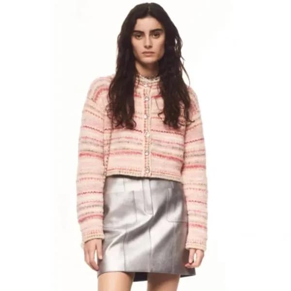 샤넬 여성 브이넥 가디건 - Chanel Womens V-neck Cardigan - ch… - 1