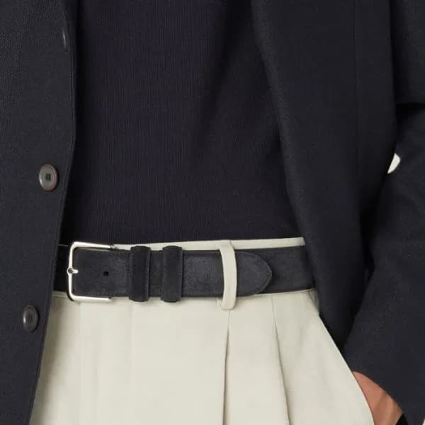 로로피아나 남성 클래식 벨트 - Loro Piana Mens Classic Belt - b… - 1
