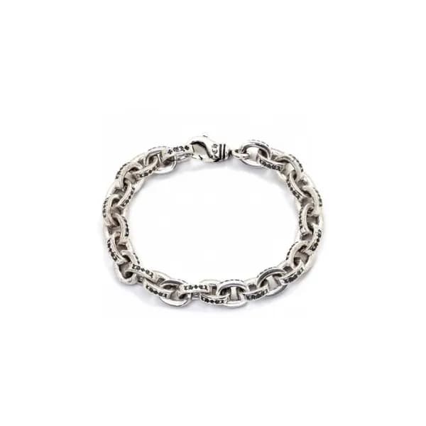 크롬하츠 남/녀 실버 팔찌 - Chrome Hearts Unisex Silver Bangl… - 1