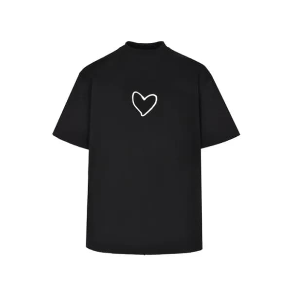 발렌시아가 남성 라운드 반팔 티셔츠 - Balenciaga Mens Round Tshirt… - 1