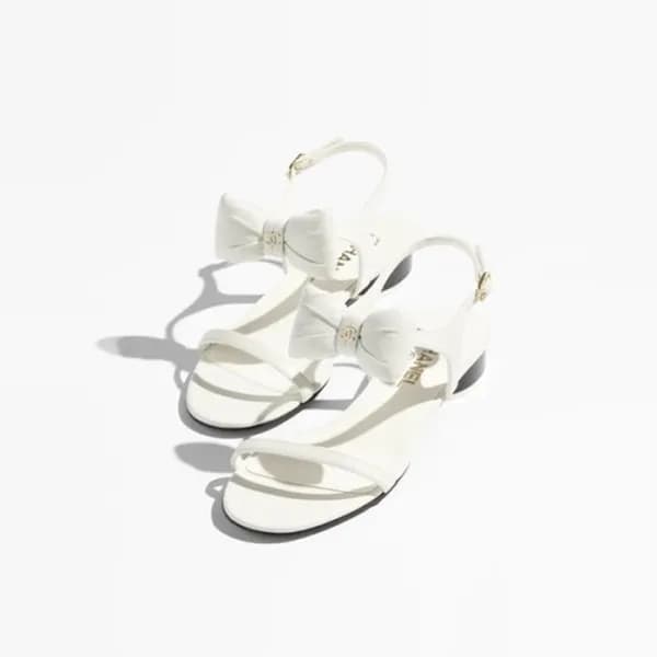 샤넬 여성 리본 샌들 - Chanel Womens Ribbon Sandal - chs561… - 1