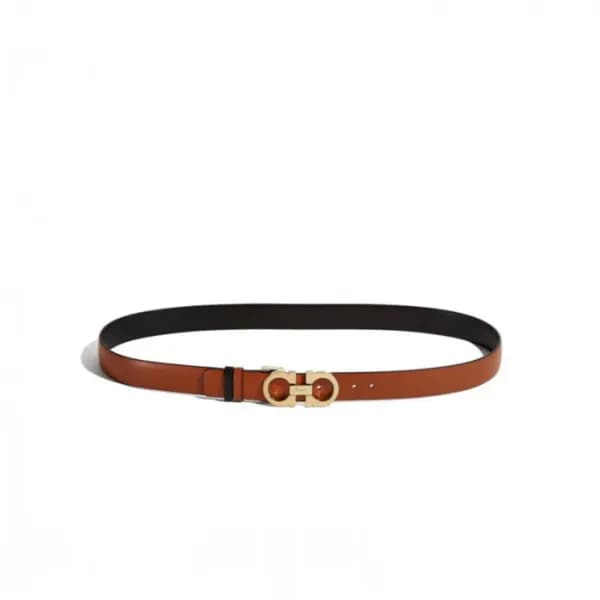 살바토레 페라가모 여성 리버서블 간치니 벨트 - Ferragamo Womens Revers… - 1