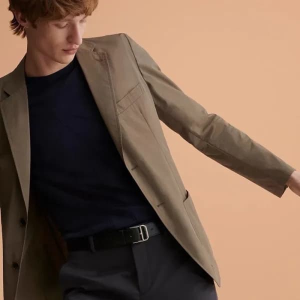 에르메스 남성 로메인 35 버클 벨트 - Hermes Mens Romain 35 Belt … - 1