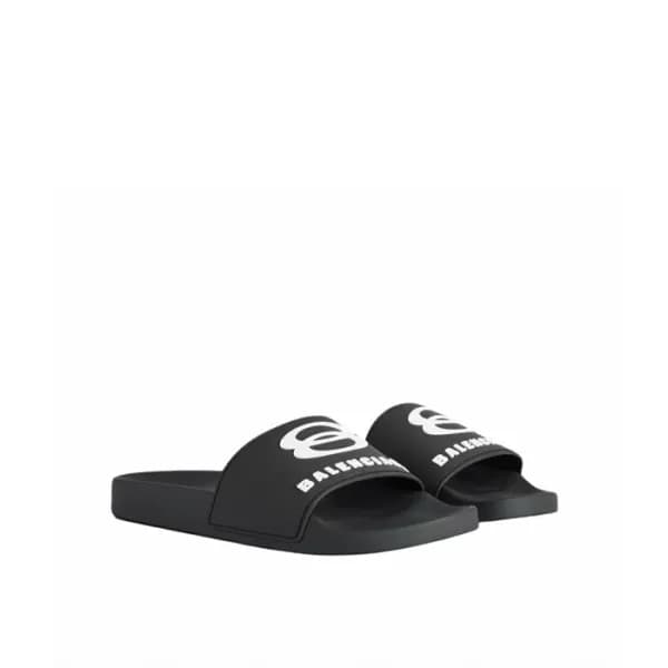 발렌시아가 남/녀 숄 풀 슬라이드 샌들 - Balenciaga Unisex Scholl F… - 1