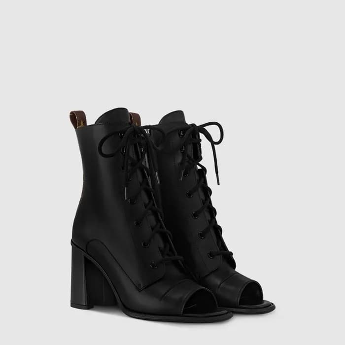 루이비통 여성 베를린 오픈 토 앵클 부츠 - Louis vuitton Womens Berl… - 1