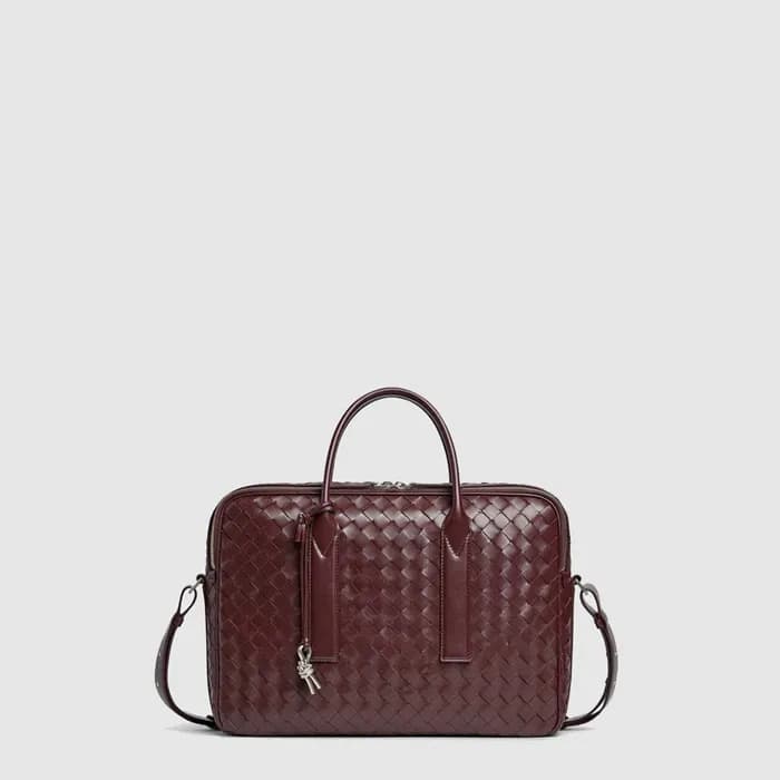 보테가베네타 남성 겟어웨이 라지 브리프케이스 - Bottega Veneta Mens Get… - 1