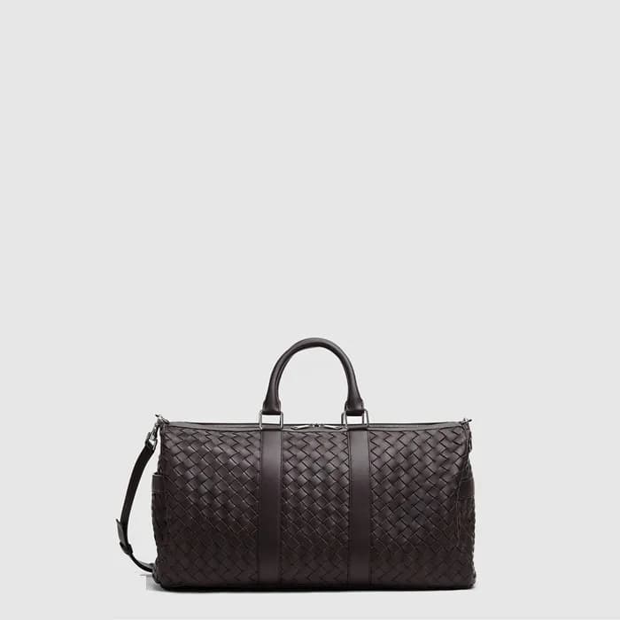 보테가 베네타 남성 미디엄 더플 백 - Bottega veneta Mens Intrecci… - 1