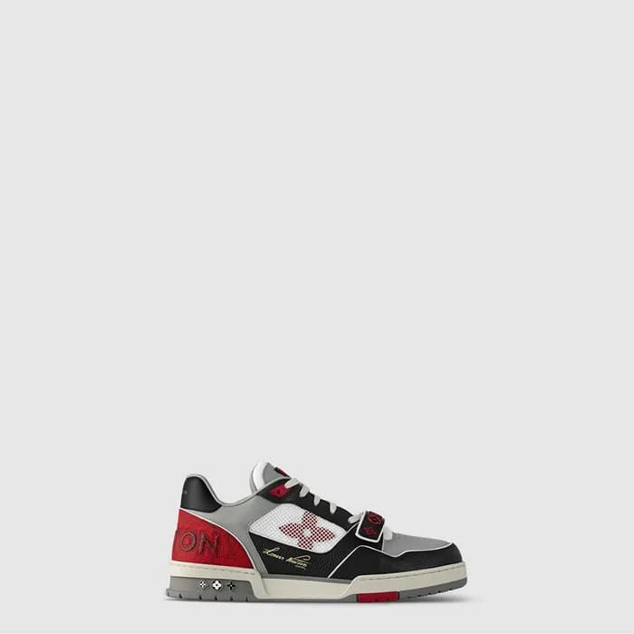 루이비통 남/녀 LV 트레이너 스니커즈 - Louis vuitton Unisex LV Tr… - 1