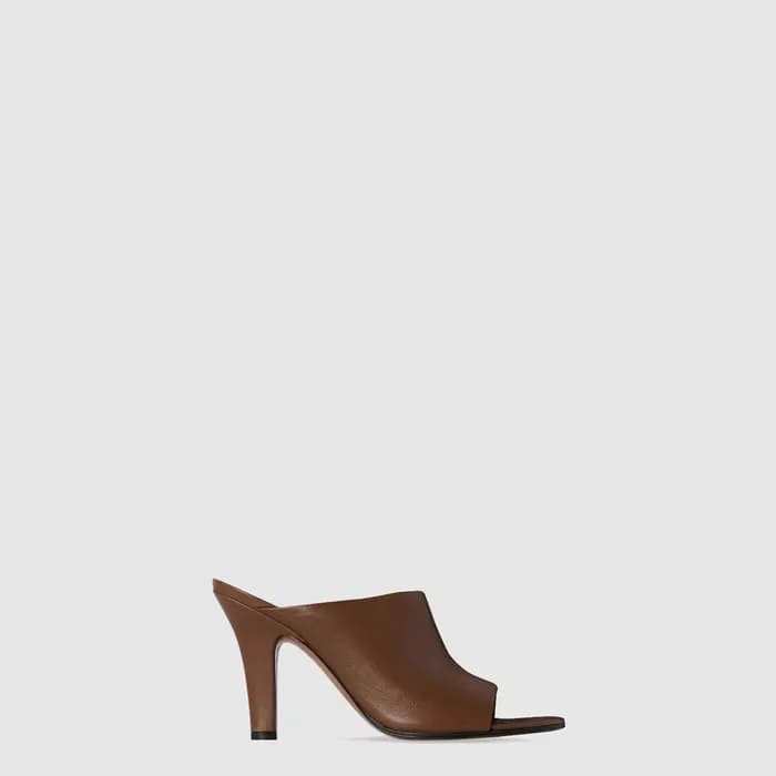 더 로우 여성 Signum 가죽 뮬 - The Row Signum Leather Mule … - 1