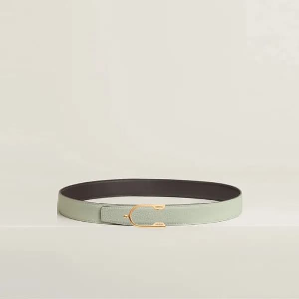 에르메스 남성 S Eperon 버클 리버서블 벨트 - Hermes Mens S Eperon… - 1