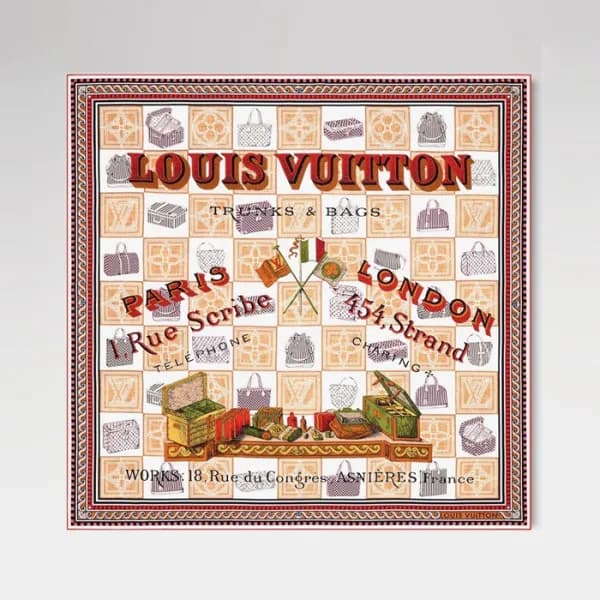 루이비통 여성 스퀘어 스카프 - Louis vuitton Womens Square Scar… - 1