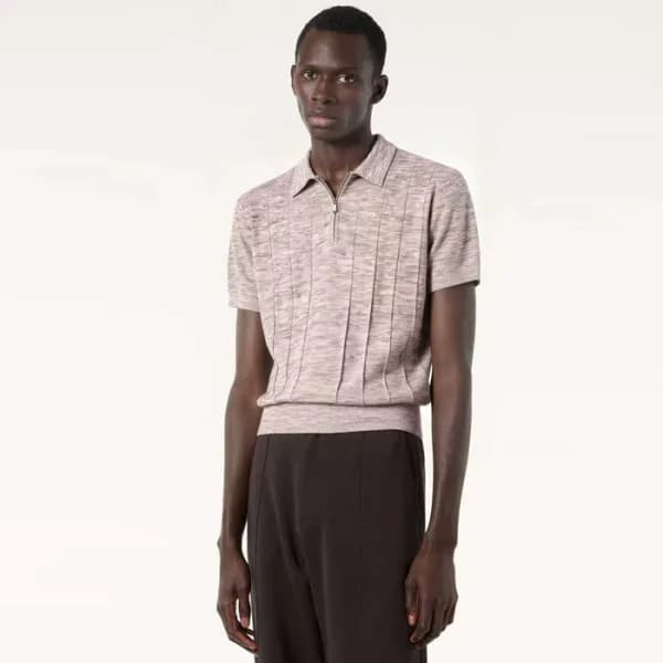 로로피아나 남성 폴로 반팔티 - Loro Piana Mens Polo Tshirt - lp… - 1