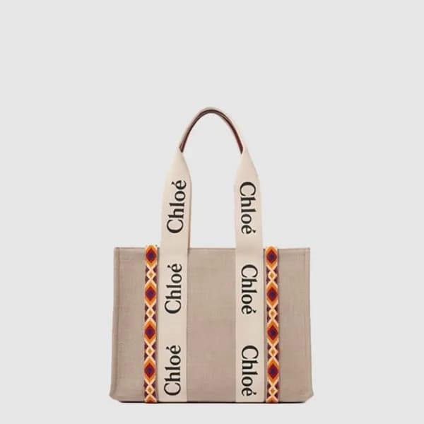 끌로에 여성 우디 미듐 토트 백 - Chloe Womens Woody Medium Tote… - 1