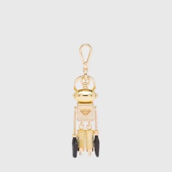 프라다 남/녀 로봇 사피아노 가죽 백 참 - Gucci Unisex Robot Saffia… - 1