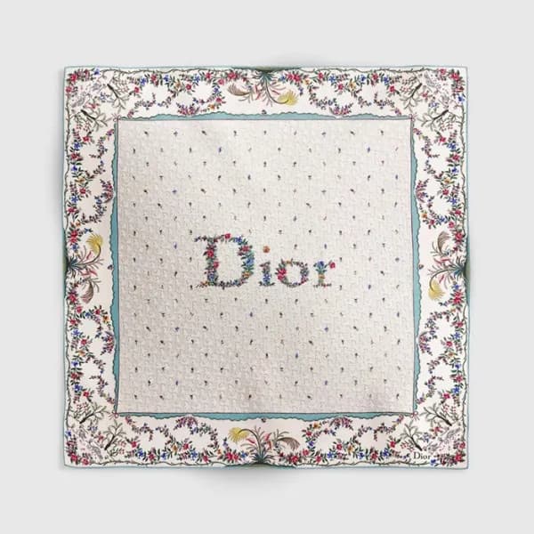디올 여성 스퀘어 스카프 - Dior Womens Square Scarf - acc7648… - 1