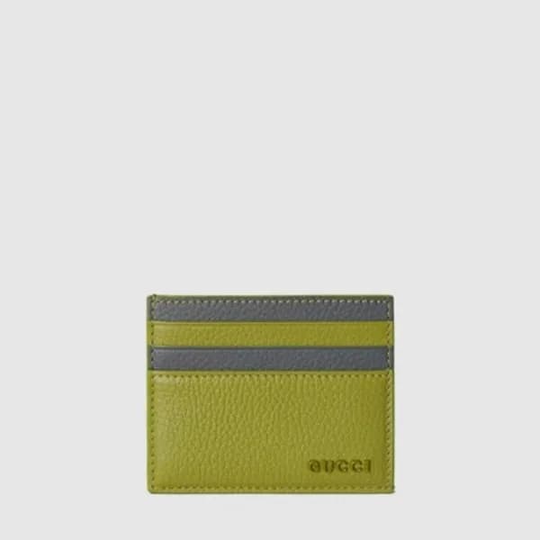 구찌 남성 로고 바이컬러 카드 케이스 - Gucci Mens Logo Bicolor Car… - 1