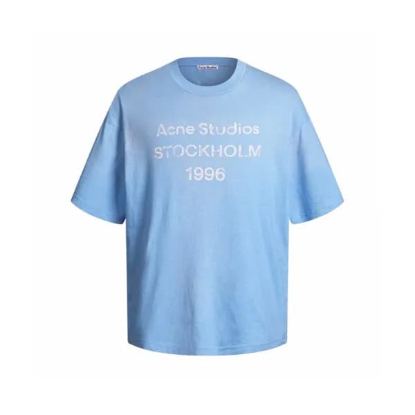 아크네 남성 크루넥 반팔티 - Acne Mens Round Tshirt - anc15460… - 1