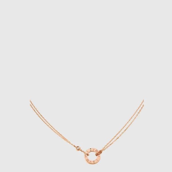 까르띠에 여성 러브 펜던트 다이아몬드 네크리스 - Cartier Womens Love Pe…