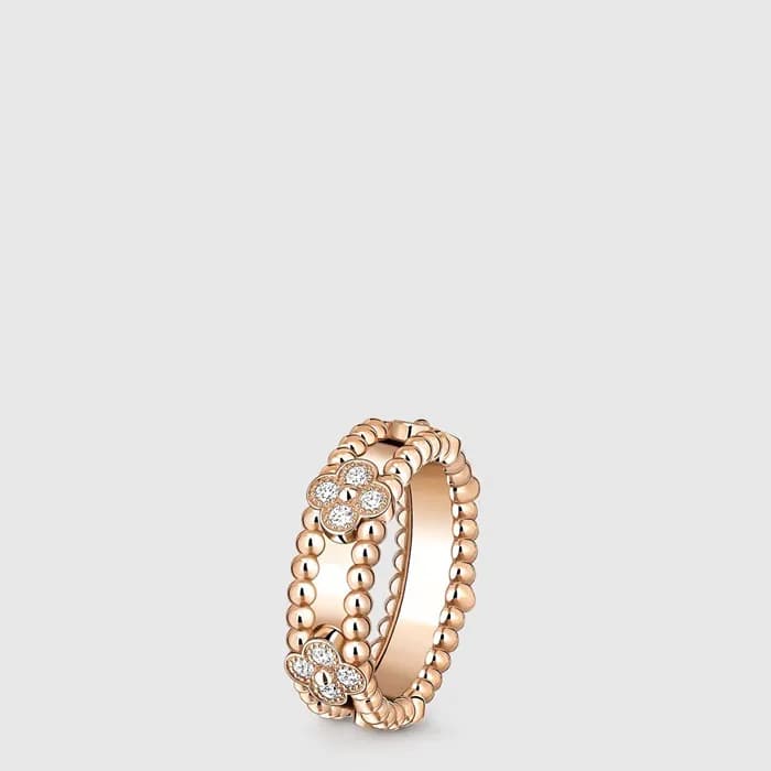 반클리프 아펠 여성 뻬를리 스위트 클로버 링 - Van Cleef & Arpels Wome… - 1