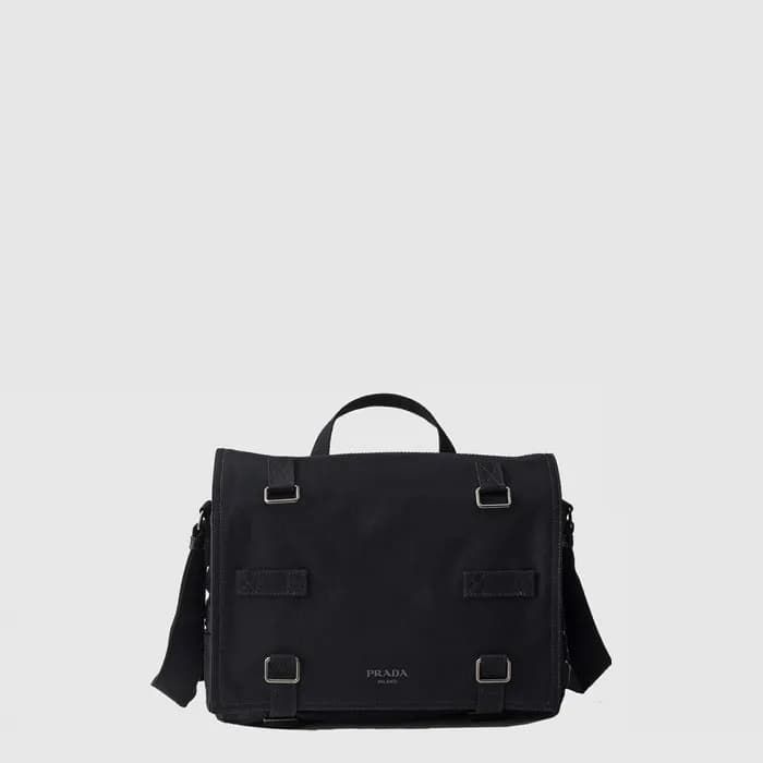 프라다 남성 캔버스 숄더백 2VD085 - Prada Mens Canvas Shoulder Bag - prb17109x - 1