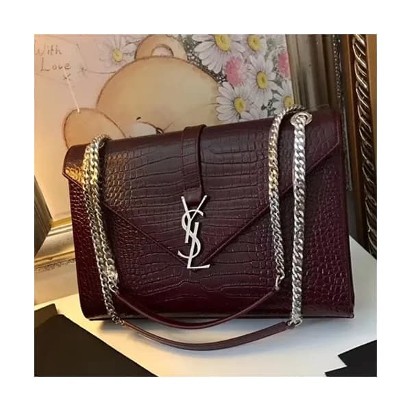 Saint Laurent Women Large Satchel Shoulder Bag,31C… - 1