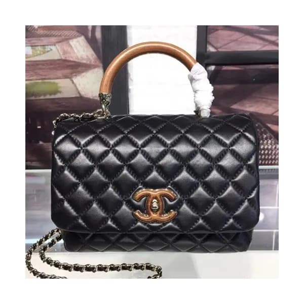 Chanel 2018 Coco Chain Handle Shoulder Bag,21CM - … - 1