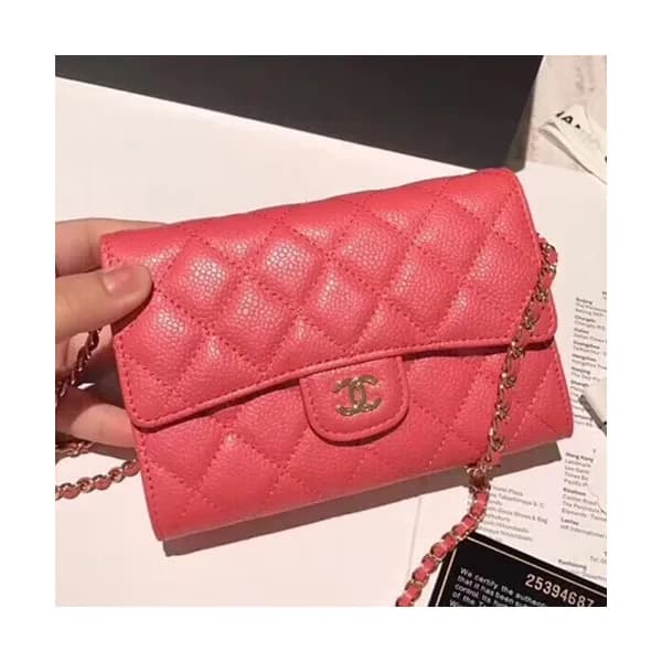 Chanel WOC Chain Cross Bag ,15CM - 샤넬 WOC 체인 크로스백,… - 1