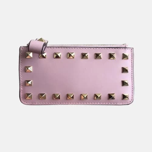 Valentino 2018 Rockstud Leather Coin Purse - 발렌티노 … - 1