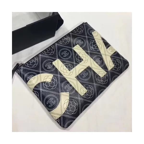 Chanel 2018 Women Leather Clutch Bag ,20CM - 샤넬 20… - 1