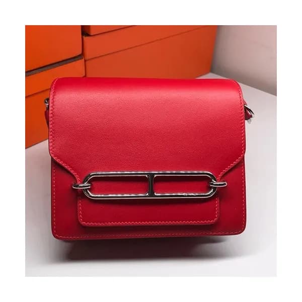 Hermes Roulis Swift Leather Shoulder Bag ,19cm - 에… - 1