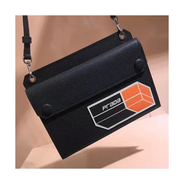 Prada Saffiano Tote Shoulder Bag,19CM - 프라다 사피아노 여… - 1