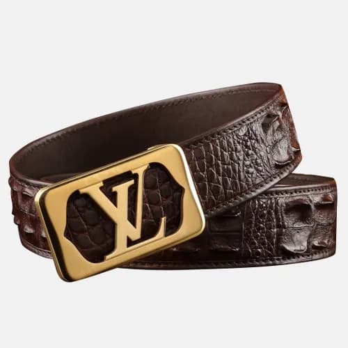 Louis vuitton 2019 Mens Box Initial Logo Leather B… - 1