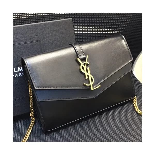 Saint Laurent 2019 Chain Wallet Cross Shoulder Bag… - 1