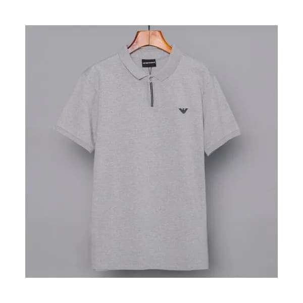Armani 2019 Mens Polo Cotton Short Sleeved Tshirt … - 1