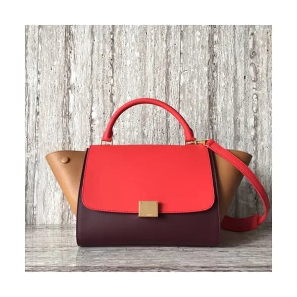 Celine Leather Tote Shoulder Bag,26CM - 셀린느 레더 토트 … - 1